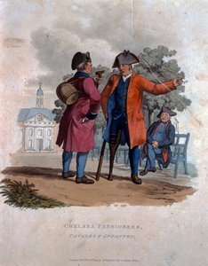 Chelsea Pensioners, Cavalerie en Infanterie, uit 